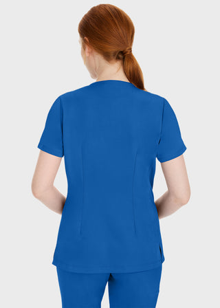 Healing Hands Women's Mariah Rib Trim Scrub Top