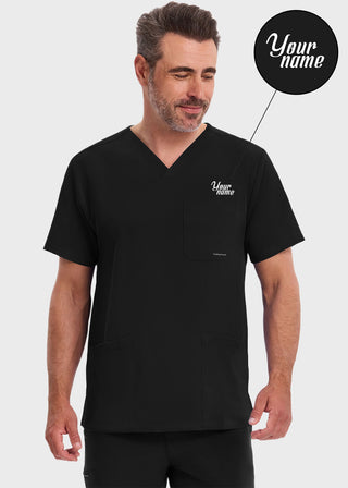 Free Embroidery Men's V-neck Mathew Top