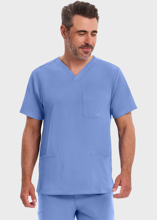 Healing Hands HH WORKS Men's V-neck Mathew Top