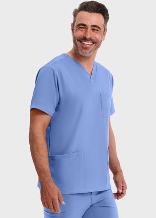 Free Embroidery Men's V-neck Mathew Top