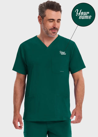 Free Embroidery Men's V-neck Mathew Top