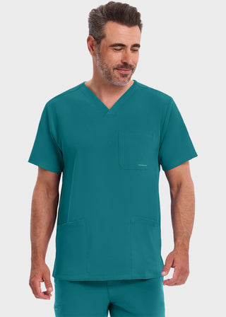 Healing Hands HH WORKS Men's V-neck Mathew Top