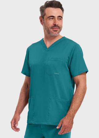 Healing Hands HH WORKS Men's V-neck Mathew Top