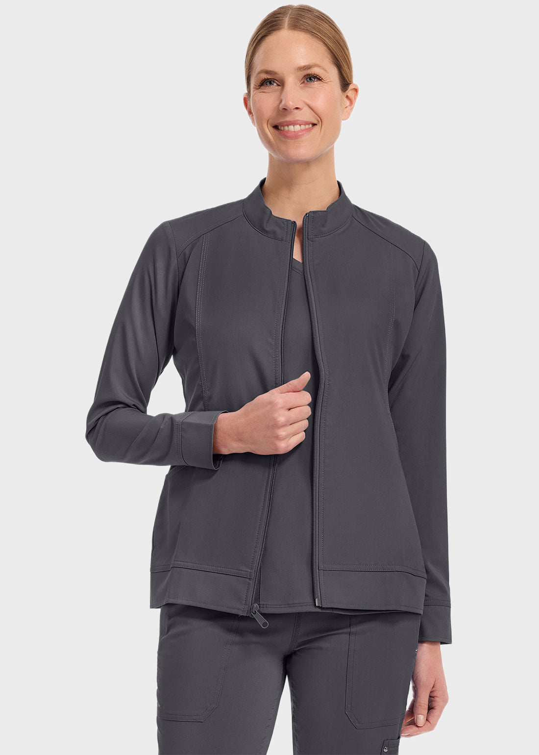 Healing Hands Scrub Jacket - 5038 Purple Label Dakota Jacket