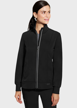 Healing Hands 360 Women Carly Jacket Zip-Up Stand Collar Jacket