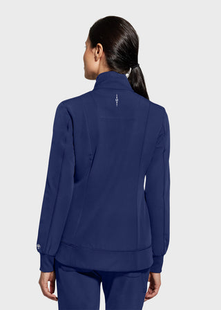 Healing Hands 360 Women Carly Jacket Zip-Up Stand Collar Jacket