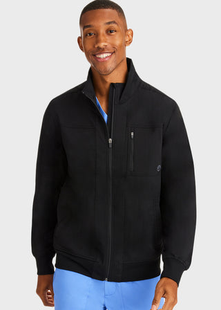 Healing Hands Purple Label Men's Jonathan Bomber Scrub Jacket