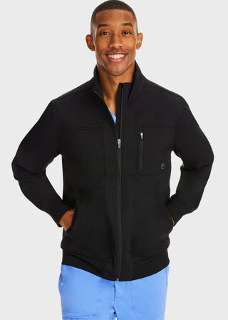 Healing Hands Purple Label Men's Jonathan Bomber Scrub Jacket