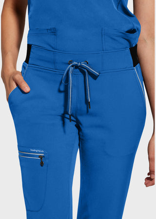 Healing Hands Women's Nisha Knit Waistband Scrub Tall Pant