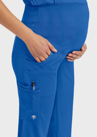 Healing Hands HH Works Women's Rose Maternity Petite Scrub Pant