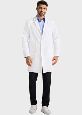 Healing Hands White Coat Lawrence Men's Lab Coat