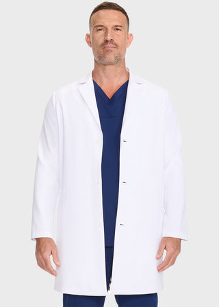 Healing Hands Men's Lab Coat in White