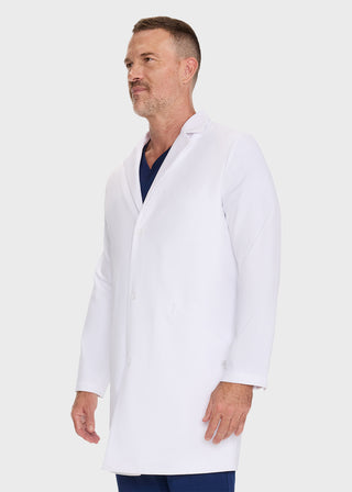 Healing Hands Men's Lab Coat in White