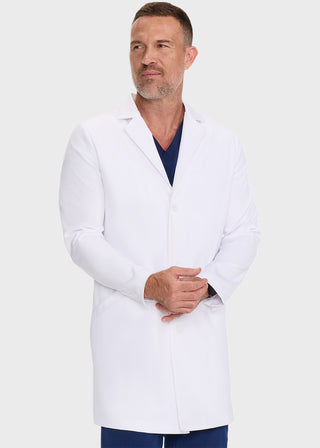 Healing Hands Men's Lab Coat in White