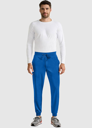 Healing Hands Rafael Men's Mid Rise Zip Fly Jogger