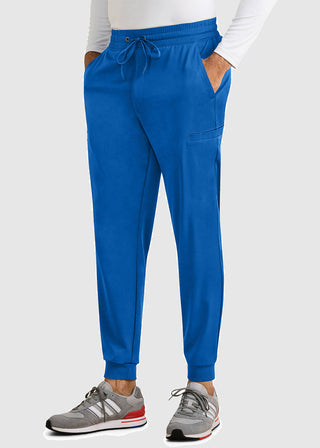 Healing Hands Rafael Men's Mid Rise Zip Fly Jogger