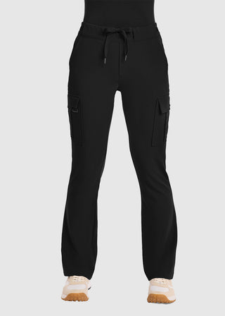 Healing Hands HH QUEST Mid Rise Drawstring Straight Petite Leg Pant