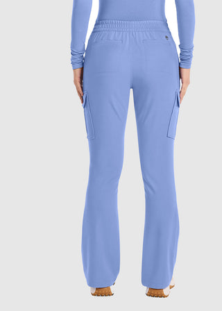 Healing Hands HH QUEST Mid Rise Drawstring Straight Petite Leg Pant