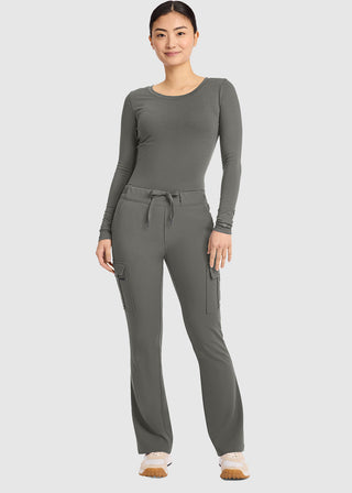 Healing Hands HH QUEST Mid Rise Drawstring Straight Petite Leg Pant