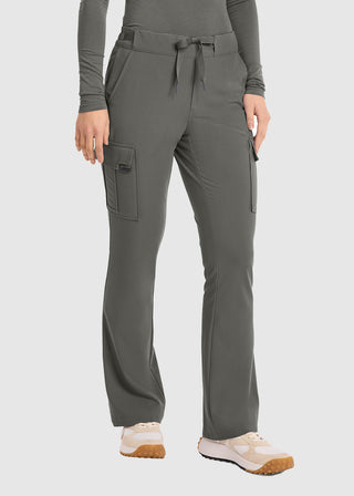 Healing Hands HH QUEST Mid Rise Drawstring Straight Petite Leg Pant