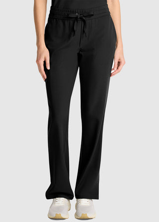 Healing Hands HH QUEST Mid Rise Drawstring Women's Straight petite Leg Pant
