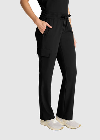 Healing Hands HH QUEST Mid Rise Drawstring Women's Straight Leg Pant