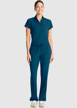 Healing Hands HH QUEST Mid Rise Drawstring Women's Straight Leg Pant