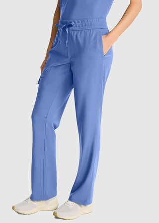 Healing Hands HH QUEST Mid Rise Drawstring Women's Straight Leg Pant