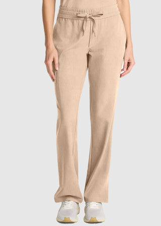 Healing Hands HH QUEST Mid Rise Drawstring Women's Straight petite Leg Pant