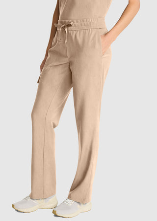 Healing Hands HH QUEST Mid Rise Drawstring Women's Straight petite Leg Pant