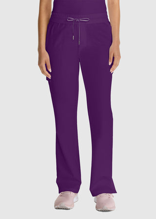 Healing Hands HH QUEST Mid Rise Drawstring Women's Straight petite Leg Pant