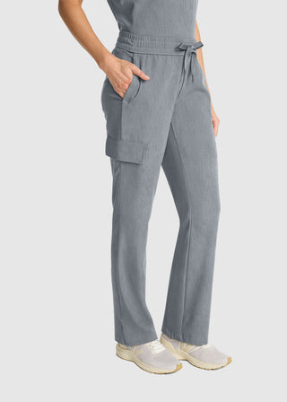 Healing Hands HH QUEST Mid Rise Drawstring Women's Straight petite Leg Pant