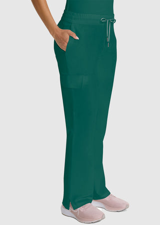 Healing Hands HH QUEST Mid Rise Drawstring Women's Straight petite Leg Pant