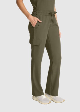 Healing Hands HH QUEST Mid Rise Drawstring Women's Straight petite Leg Pant