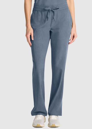 Healing Hands HH QUEST Mid Rise Drawstring Women's Straight petite Leg Pant