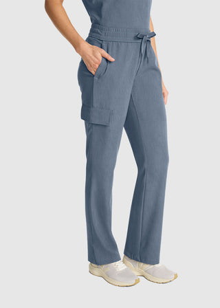 Healing Hands HH QUEST Mid Rise Drawstring Women's Straight petite Leg Pant