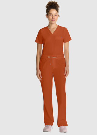 Healing Hands HH QUEST Mid Rise Drawstring Women's Straight petite Leg Pant