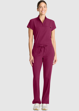 Healing Hands HH QUEST Mid Rise Drawstring Women's Straight petite Leg Pant