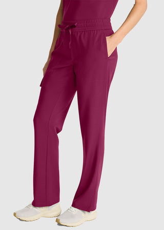 Healing Hands HH QUEST Mid Rise Drawstring Women's Straight petite Leg Pant