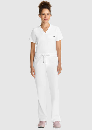 Healing Hands HH QUEST Mid Rise Drawstring Women's Straight petite Leg Pant