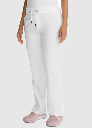 Healing Hands HH QUEST Mid Rise Drawstring Women's Straight petite Leg Pant