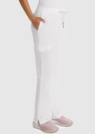 Healing Hands HH QUEST Mid Rise Drawstring Women's Straight petite Leg Pant