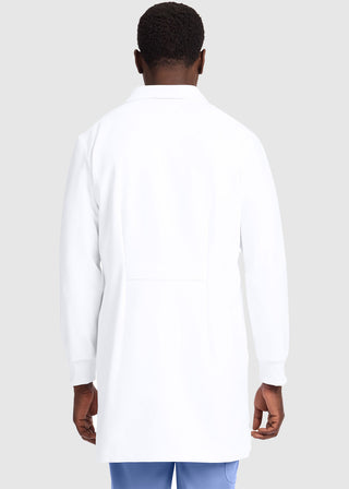 Healing Hands Men's Dental Lab Coat in White