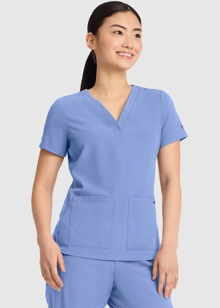 Healing Hands HH QUEST Women's Pocket Y-Neck Top