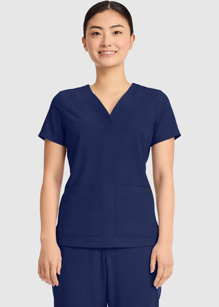 Healing Hands HH QUEST Women's Pocket Y-Neck Top