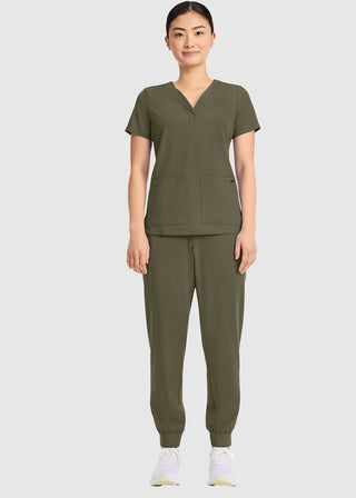 Healing Hands HH QUEST Women's Pocket Y-Neck Top