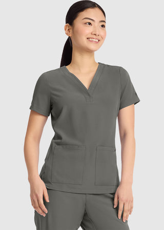 Healing Hands HH QUEST Women's Pocket Y-Neck Top