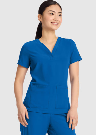 Healing Hands HH QUEST Women's Pocket Y-Neck Top