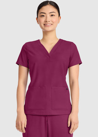 Healing Hands HH QUEST Women's Pocket Y-Neck Top