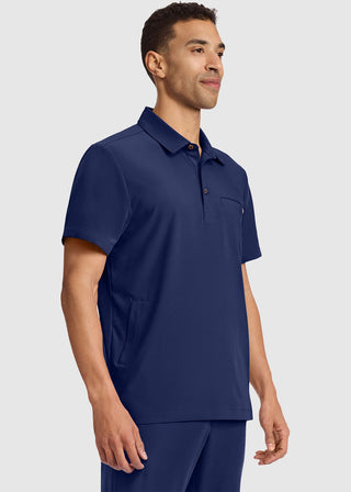 Healing Hands HH QUEST Men's Pocket Polo Collar Top